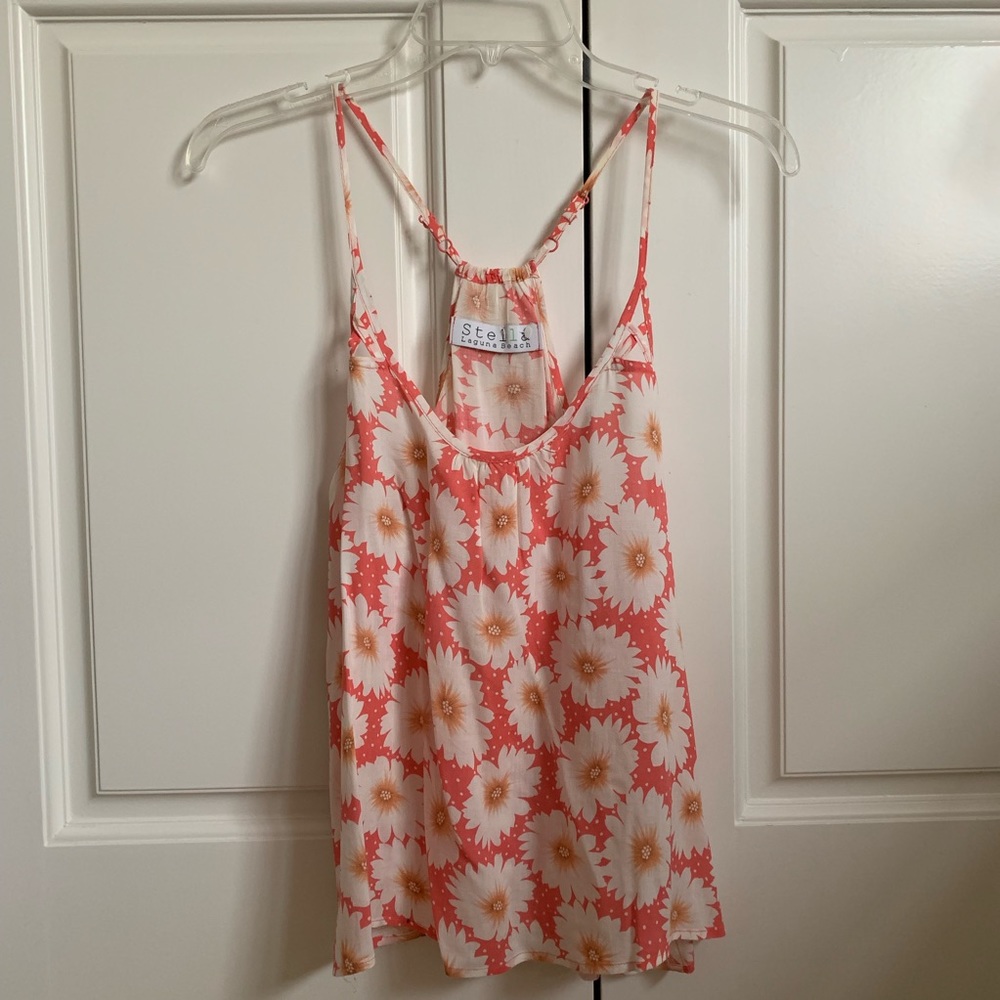 Stella Laguna Beach Floral Tank Top